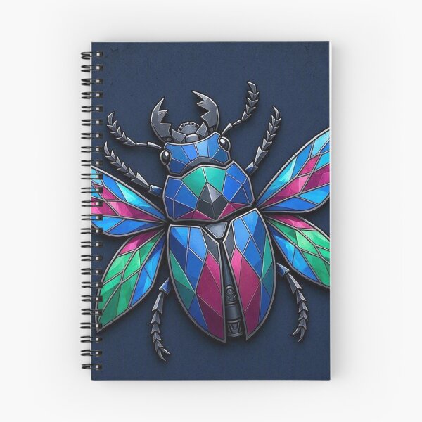 Item preview, Stained Glass Mechanical Beetle Insect designed and sold by Owcomm.