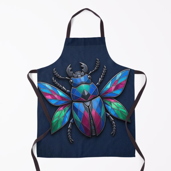 Item preview, Stained Glass Mechanical Beetle Insect designed and sold by Owcomm.