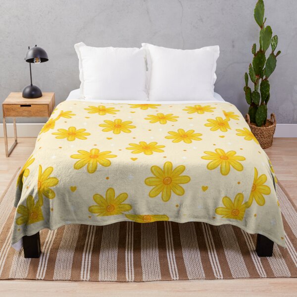 Item preview, Yellow Daisy Pattern – Cheerful Floral Spring Aesthetic designed and sold by itxelaraStudio.
