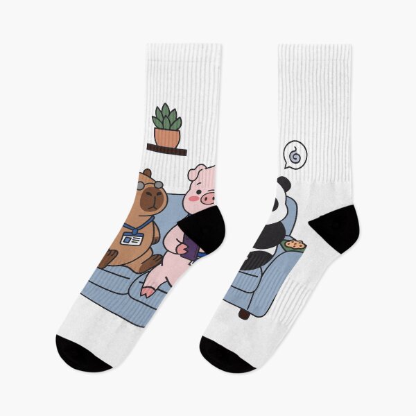 Item preview, Chonkibao Squad - Office Break Chill Time (Capybara, Pig & Panda) designed and sold by Chonkibao.