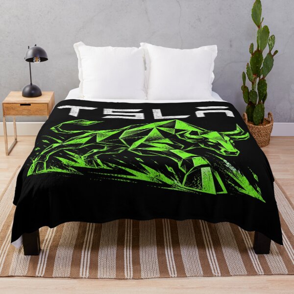 Item preview, TSLA Bull Run Stock Trader Design designed and sold by TEEJAMBOREE.