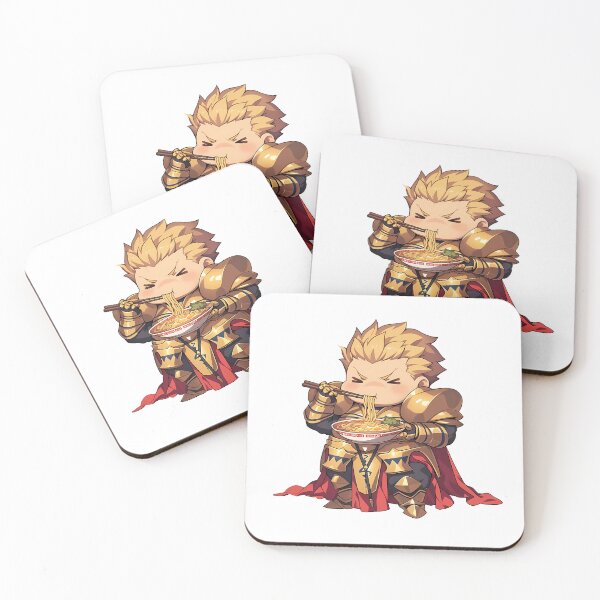 Item preview, Gilgamesh Fate Grand Order Chibi Ramen Feast designed and sold by mildaclairmo.