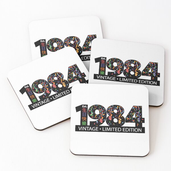 Item preview, Est. 1984 Vintage Limited Edition designed and sold by PCStudio57.