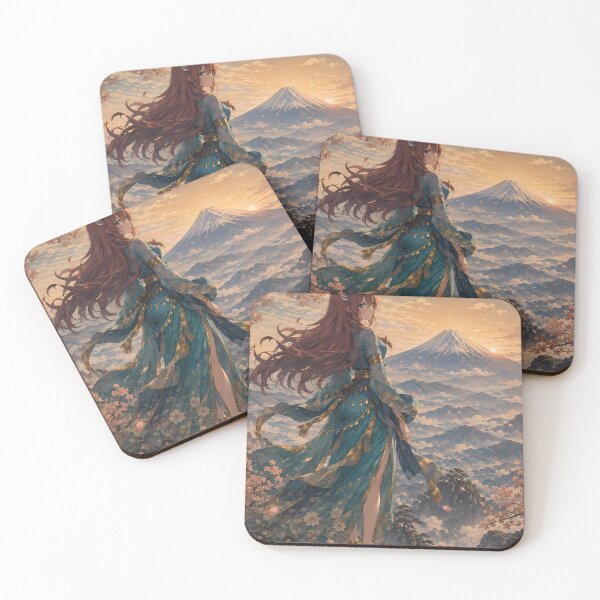 Item preview, Mihono Bourbon Uma Musume Fuji Sunset Serenity designed and sold by mildaclairmo.