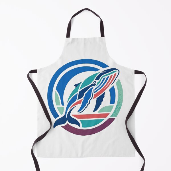 Item preview, Majestic Blue Whale Ocean Wave Graphic designed and sold by Owcomm.
