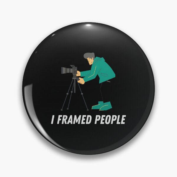 Item preview, I Framed People Photography Video Camera Humor Gift designed and sold by buqrpzqhr.