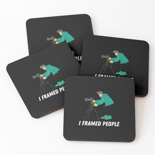 Item preview, I Framed People Photography Video Camera Humor Gift designed and sold by buqrpzqhr.