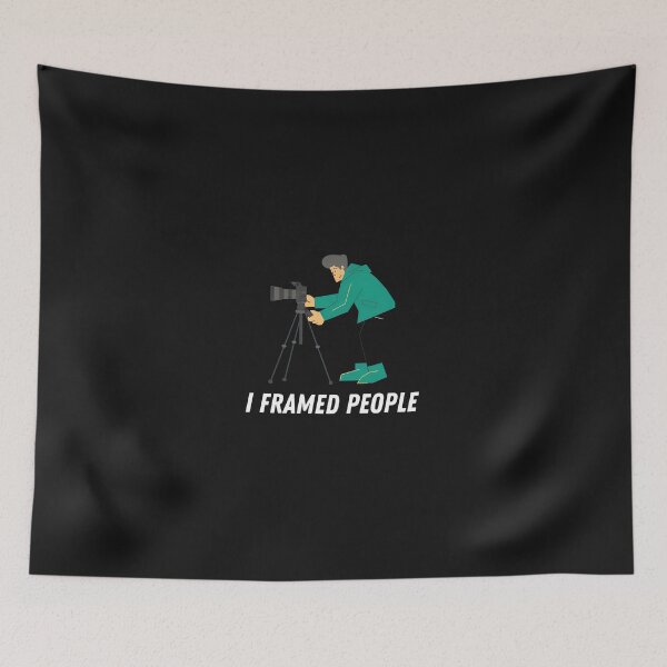 Item preview, I Framed People Photography Video Camera Humor Gift designed and sold by buqrpzqhr.