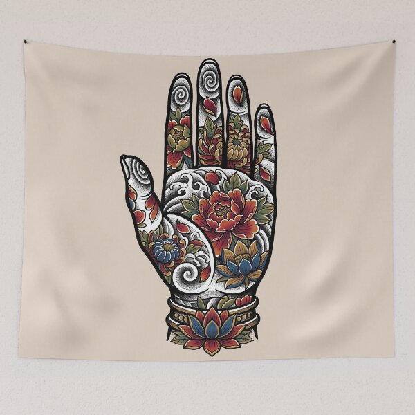 Item preview, Shaka hand Tattoo designed and sold by Tnerv.
