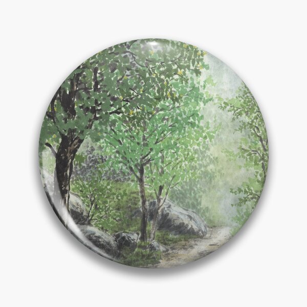 Item preview, August 17th birthday flower Tulip Tree Landscape designed and sold by 366birthflower.