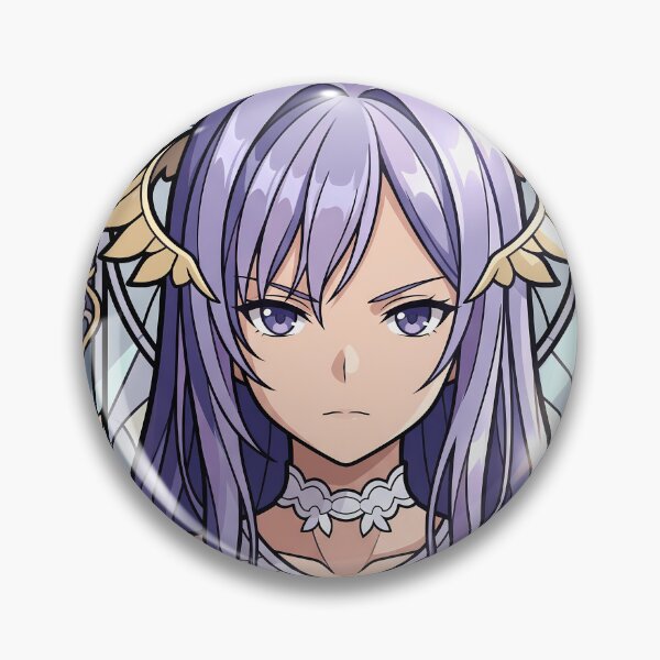 Item preview, Quinella Sword Art Online Violet Angelic Stained Glass Waifu Portrait designed and sold by mildaclairmo.