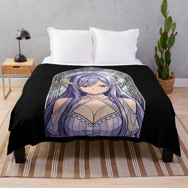 Item preview, Quinella Sword Art Online Violet Angelic Stained Glass Waifu Portrait designed and sold by mildaclairmo.