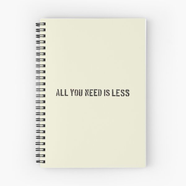Item preview, All You Need is Less designed and sold by Frank J. Art.