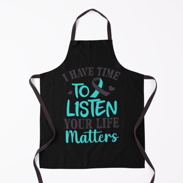 Item preview, I Have Time To Listen Your Life Matters Ribbon designed and sold by buqrpzqhr.