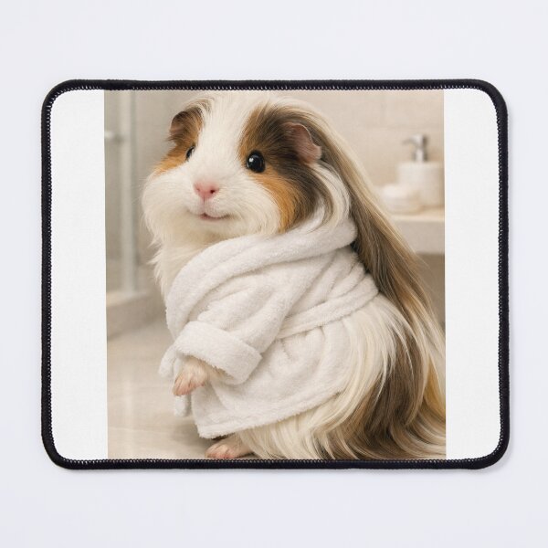 Item preview, Cozy Bathrobe Sheltie Guinea Pig designed and sold by Sillytoe.