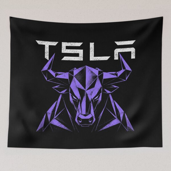 Item preview, TSLA Bull Run Stock Trader Design designed and sold by TEEJAMBOREE.
