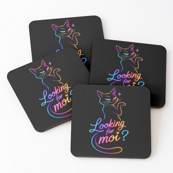 Item preview, Easy to Find Phone Sticker Funny Neon Cat Meme designed and sold by Sophie's Favorites.