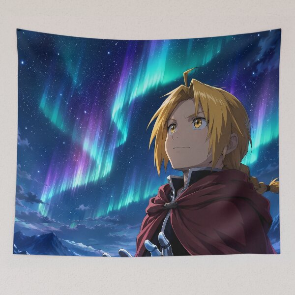 Item preview, Edward Elric Fullmetal Alchemist Aurora Night Wonder designed and sold by mildaclairmo.