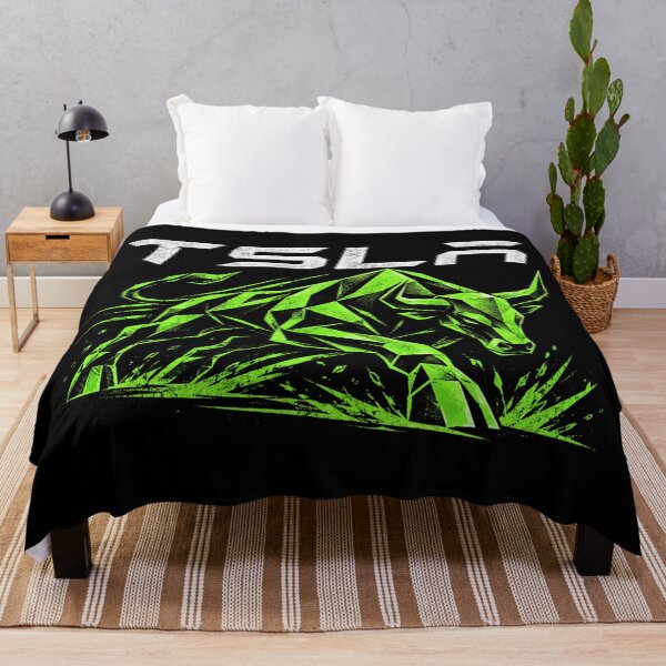 Item preview, TSLA Bull Run Stock Trader Design designed and sold by TEEJAMBOREE.