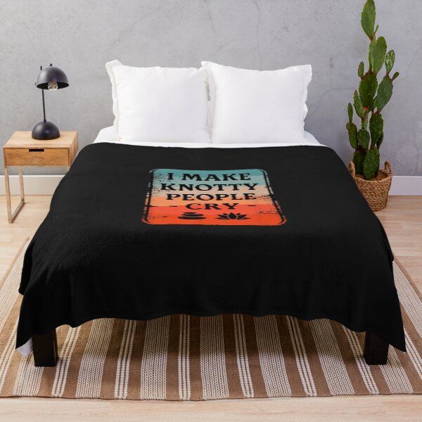 Item preview, I Make Knotty People Cry - Massage Therapist Humor designed and sold by cwdwfrkeh.
