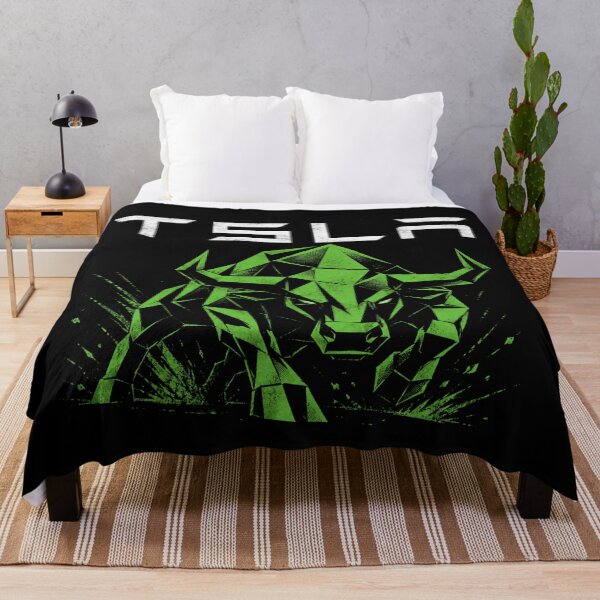 Item preview, TSLA Bull Run Stock Trader Design designed and sold by TEEJAMBOREE.