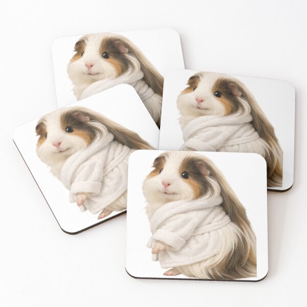 Item preview, Relaxing Bathrobe Sheltie Guinea Pig designed and sold by Sillytoe.