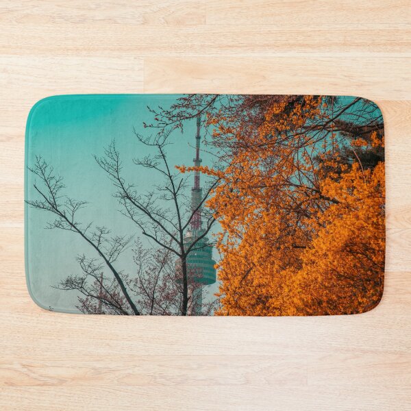 Item preview, N Seoul Tower Through Autumn Foliage designed and sold by Nightwindow.