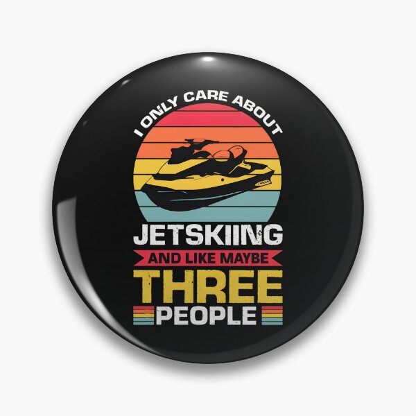 Item preview, I Only Care About Jetskiing Funny Retro Sunset designed and sold by buqrpzqhr.