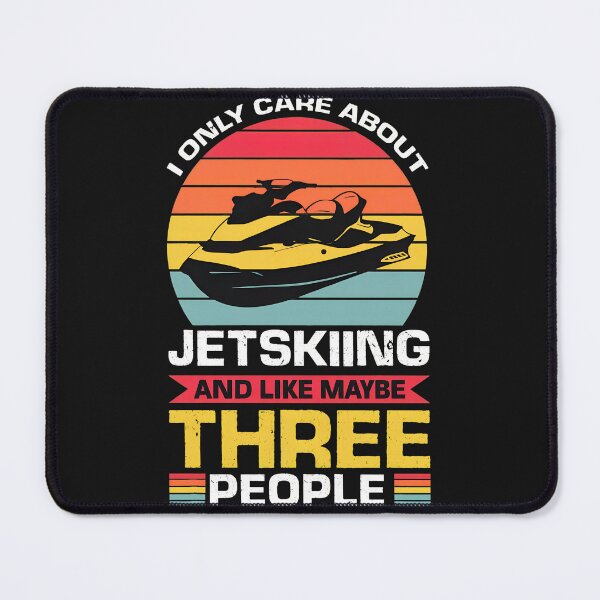 Item preview, I Only Care About Jetskiing Funny Retro Sunset designed and sold by buqrpzqhr.