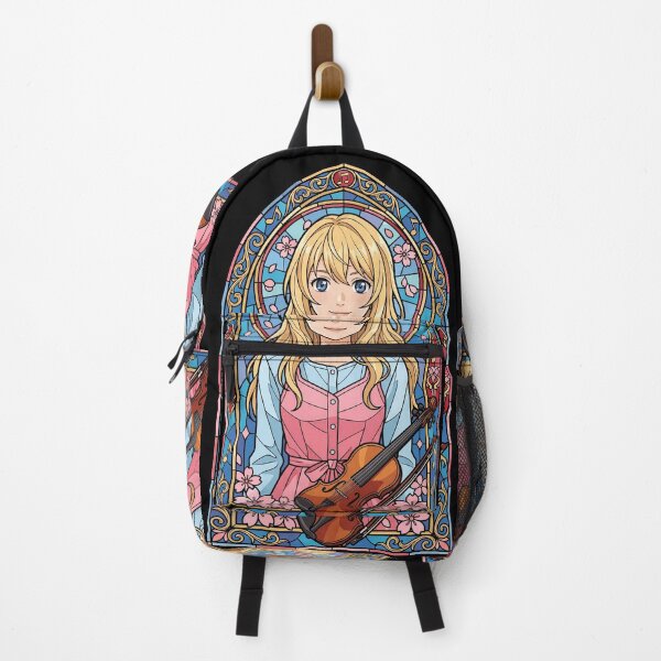 Item preview, Kaori Miyazono Your Lie In April Spring Violin Stained Glass Smile designed and sold by mildaclairmo.
