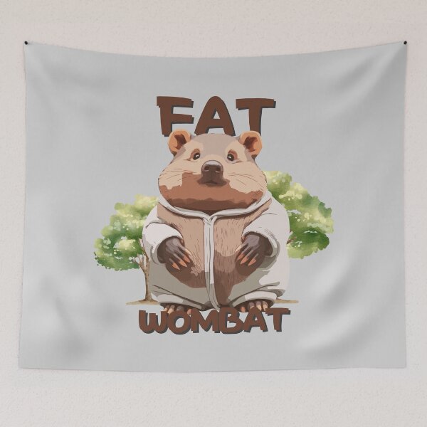 Item preview, Fat Wombat designed and sold by pUNKnown.