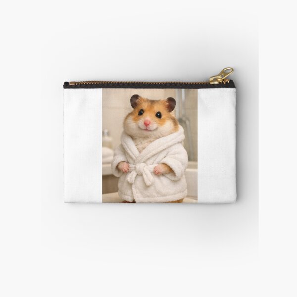 Item preview, Cozy Bathrobe Syrian Hamster designed and sold by Sillytoe.