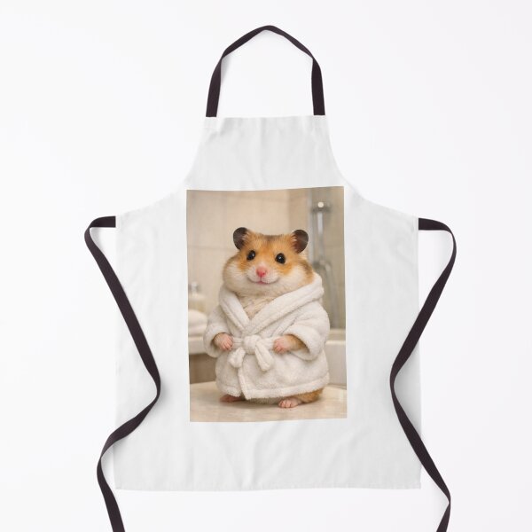 Item preview, Cozy Bathrobe Syrian Hamster designed and sold by Sillytoe.