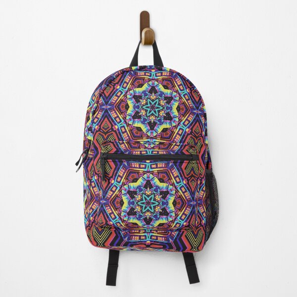 Item preview, Retro Future Mandala (pattern) designed and sold by Cathedral of Curiosity.