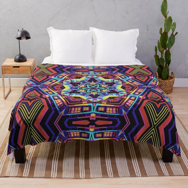 Item preview, Retro Future Mandala (pattern) designed and sold by Cathedral of Curiosity.