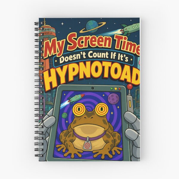 Item preview, Hypnotoad futurama social media addict parody designed and sold by UnseriousArt.