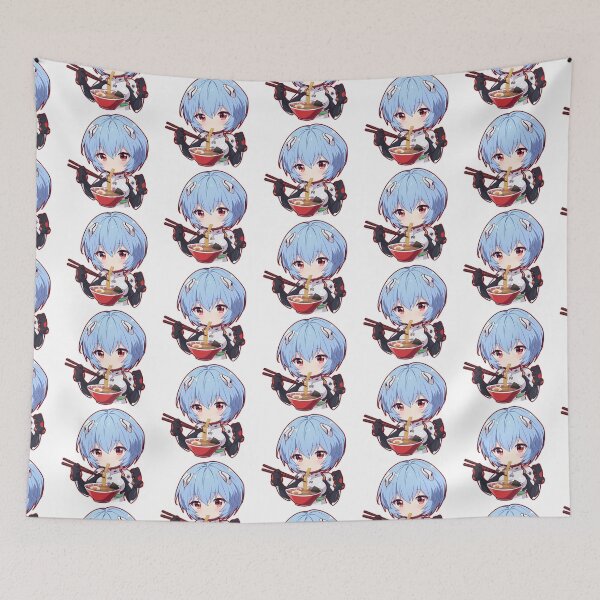Artikelvorschau, Rei Ayanami Neon Genesis Evangelion Kawaii Ramen Ruhe entworfen und verkauft von mildaclairmo.