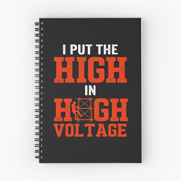 Item preview, I Put The High In High Voltage Worker Graphic designed and sold by cwdwfrkeh.