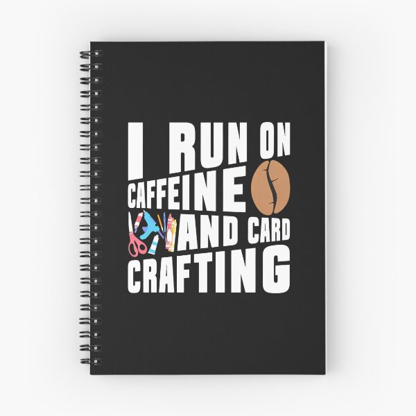 Item preview, I Run On Caffeine And Card Crafting Coffee Bean Hobby designed and sold by buqrpzqhr.