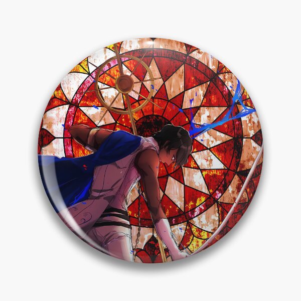 Item preview, Arjuna Fate Grand Order Stained Glass Rivalry Scene designed and sold by BrianRayan.