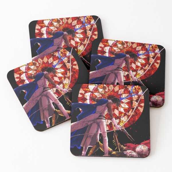 Artikelvorschau, Arjuna Fate Grand Order Buntglas-Rivalitätsszene entworfen und verkauft von BrianRayan.