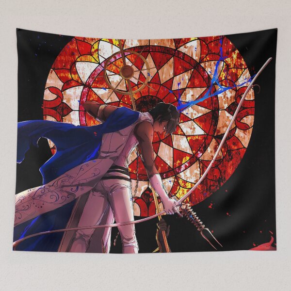 Item preview, Arjuna Fate Grand Order Stained Glass Rivalry Scene designed and sold by BrianRayan.