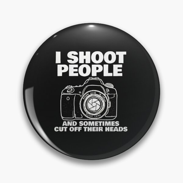 Item preview, I SHOOT PEOPLE Camera Photography Humor designed and sold by cwdwfrkeh.