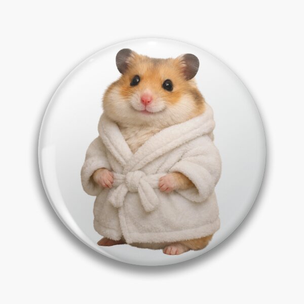 Item preview, Relaxing Bathrobe Syrian Hamster designed and sold by Sillytoe.