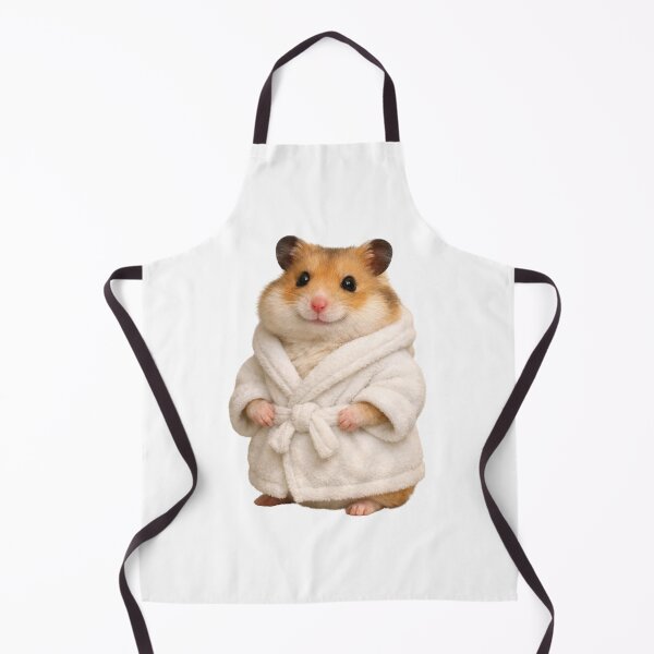 Aperçu de l'œuvre Peignoir relaxant Hamster syrien créée et vendue par Sillytoe.