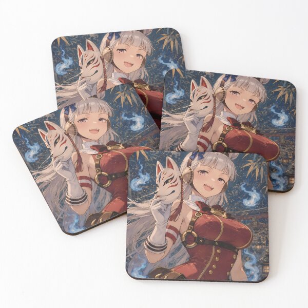 Item preview, Gold Ship Uma Musume Kitsune Moon Blue Flame Mystery designed and sold by mildaclairmo.