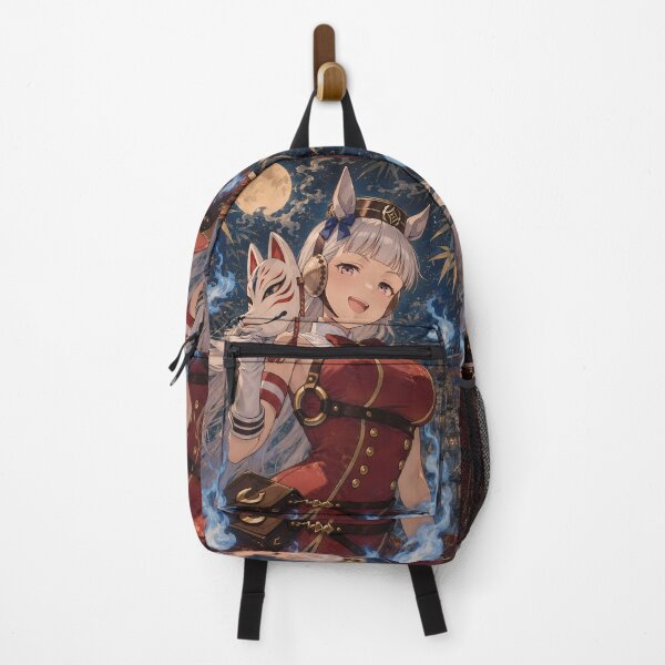 Item preview, Gold Ship Uma Musume Kitsune Moon Blue Flame Mystery designed and sold by mildaclairmo.