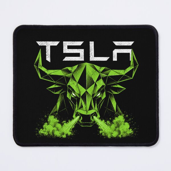 Item preview, TSLA Bull Run Stock Trader Design designed and sold by TEEJAMBOREE.