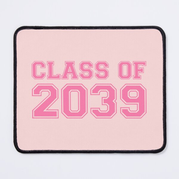 Item preview, Class of 2039 Future Graduate Pink Varsity Design designed and sold by ArtofDari.
