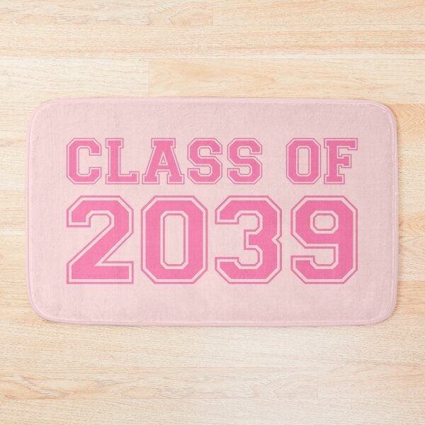 Item preview, Class of 2039 Future Graduate Pink Varsity Design designed and sold by ArtofDari.